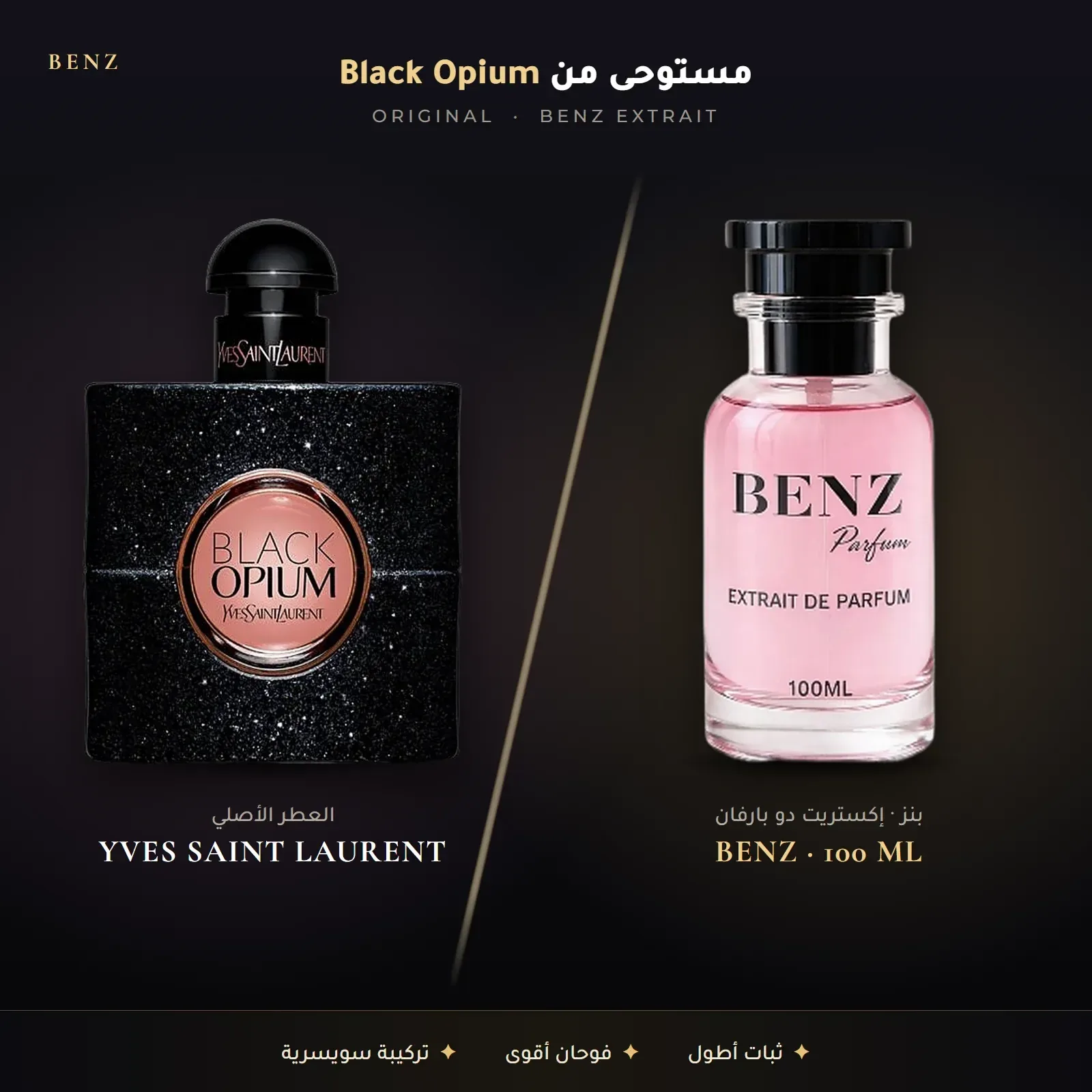 مستوحى من بلاك أوبيوم – إيف سان لوران