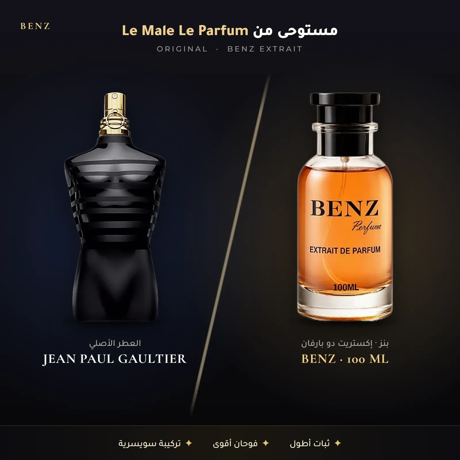 مستوحى من لو مال لو بارفان – جان بول غوتييه
