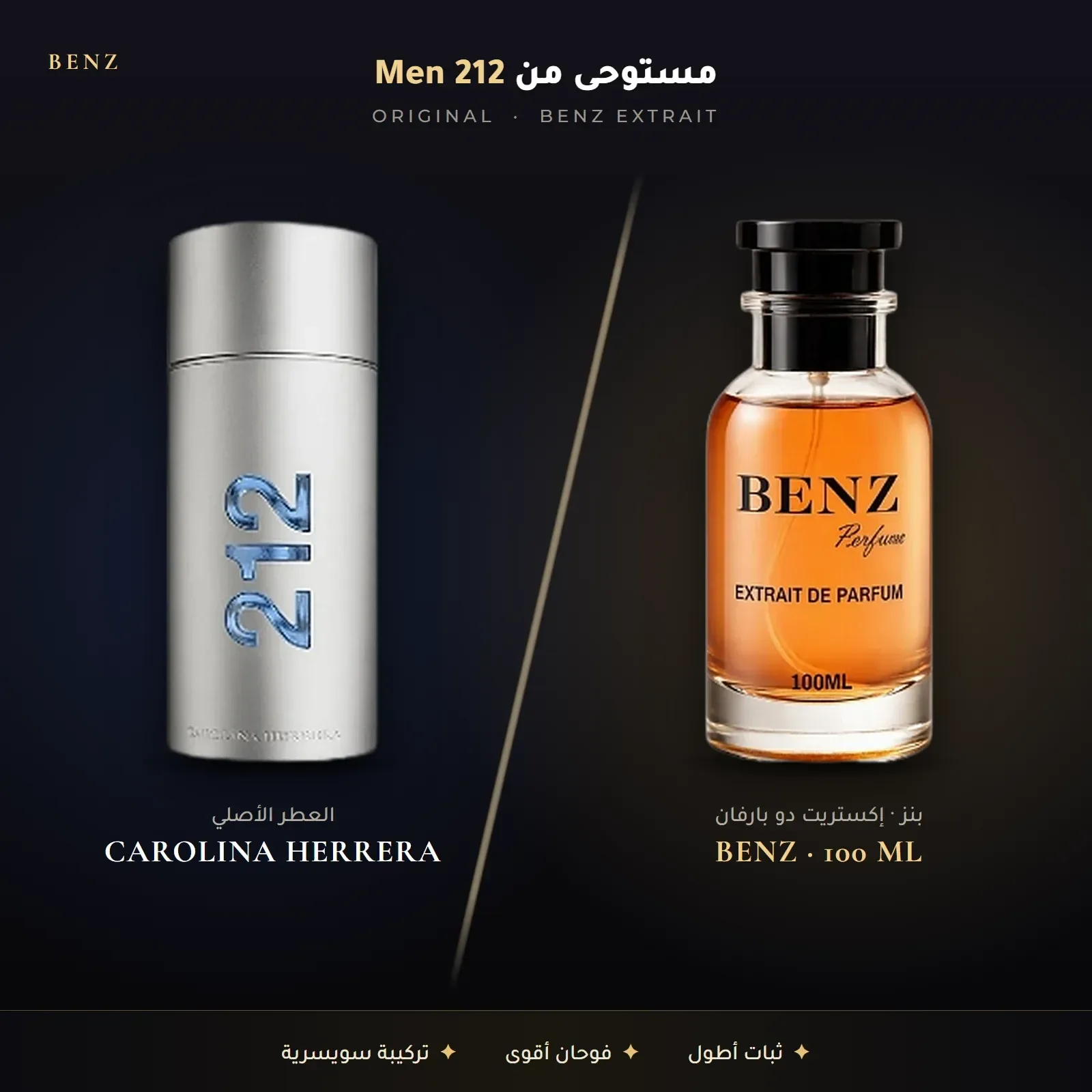 مستوحى من 212 للرجال – كارولينا هيريرا