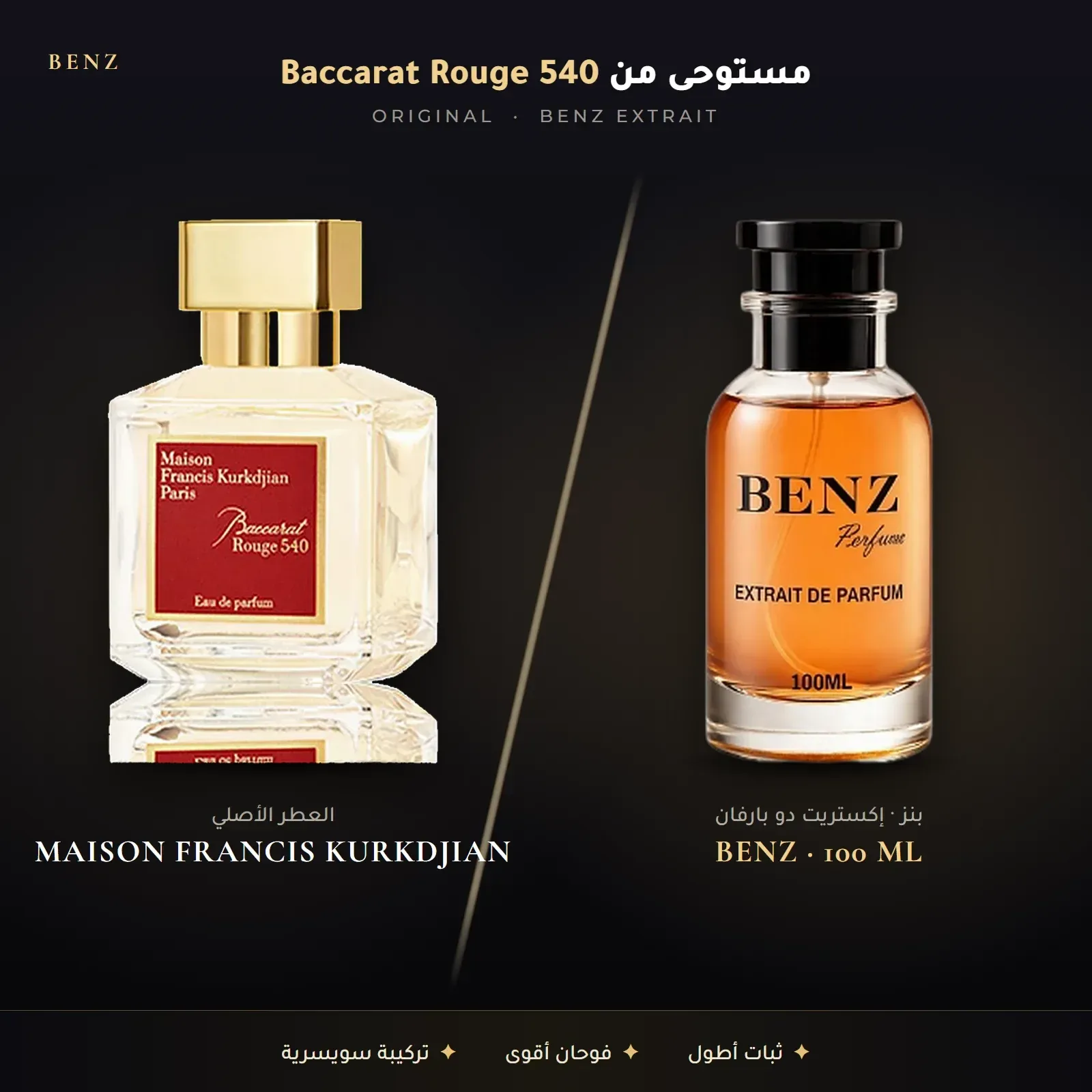مستوحى من باكارات روج 540 – ميزون فرانسيس كركدجيان