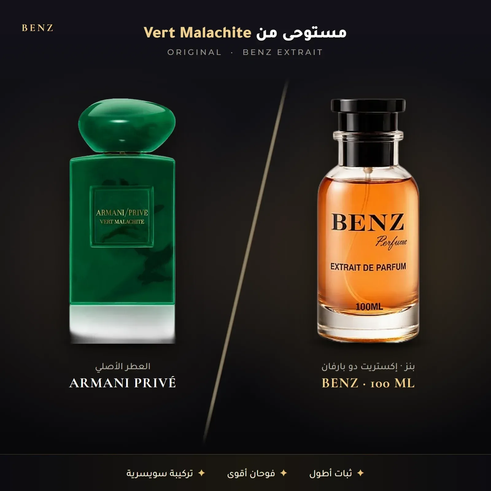 مستوحى من فير مالاكيت – أرماني بريفيه